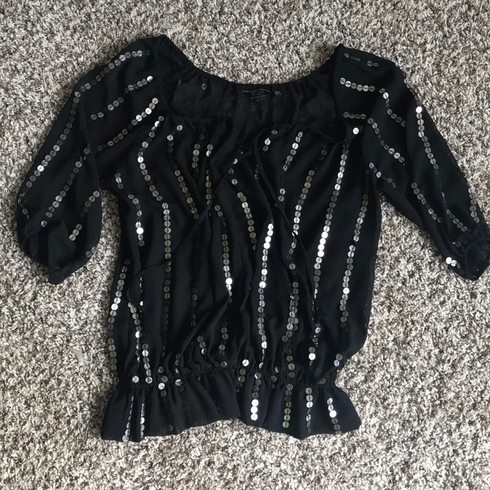 Sequin blouse